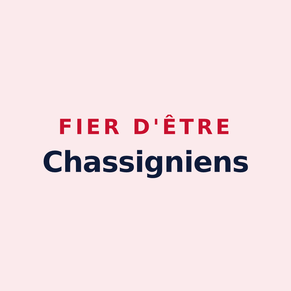 Magnet « Fier d'être Chassigniens » — design pour Chassigny