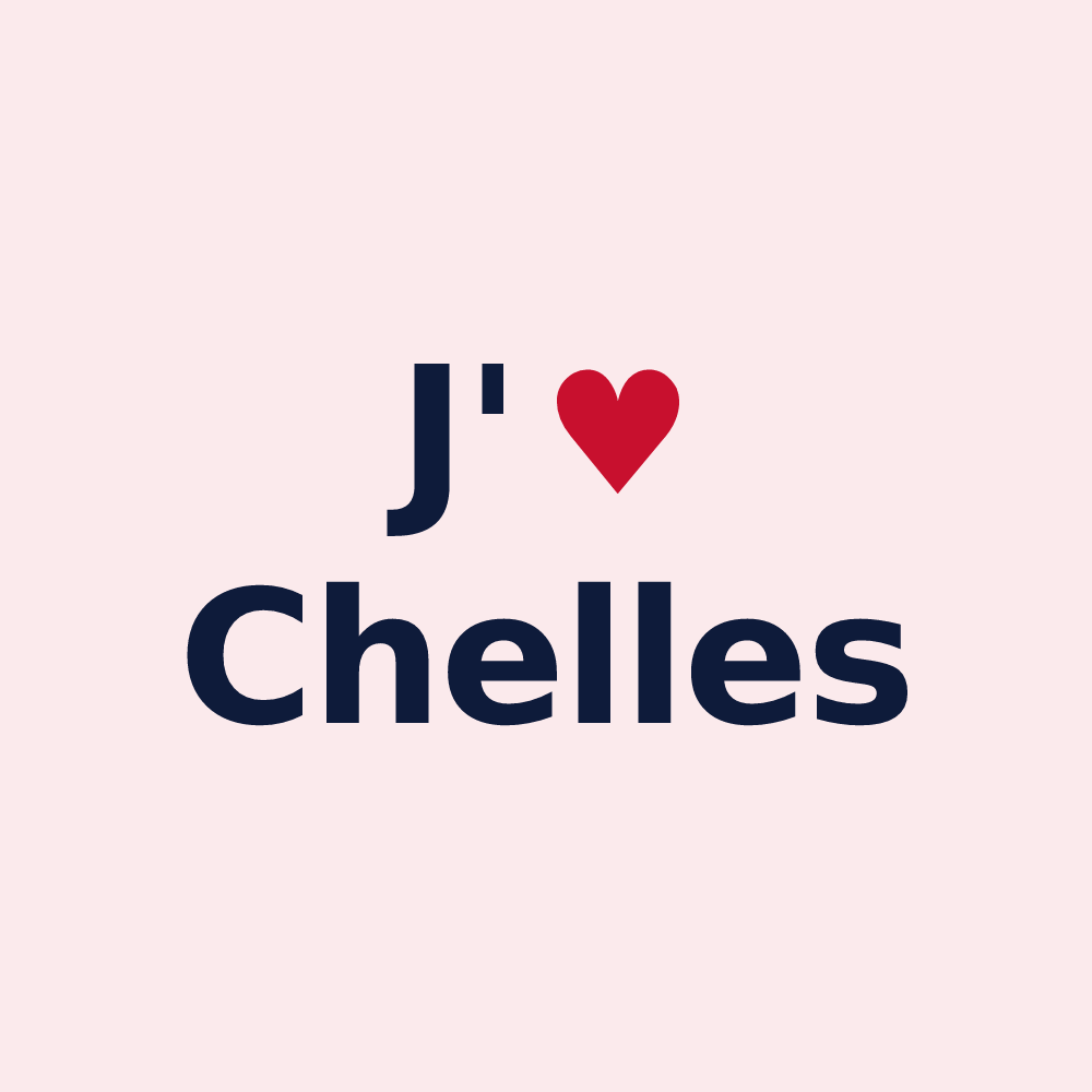 Magnet personnalisé Chelles — design J'aime Chelles