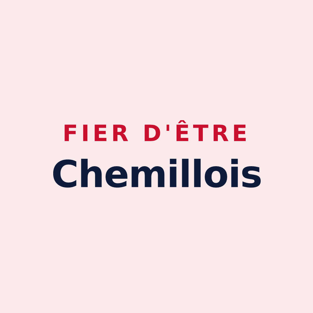 Magnet « Fier d'être Chemillois » — design pour Chemillé-en-Anjou