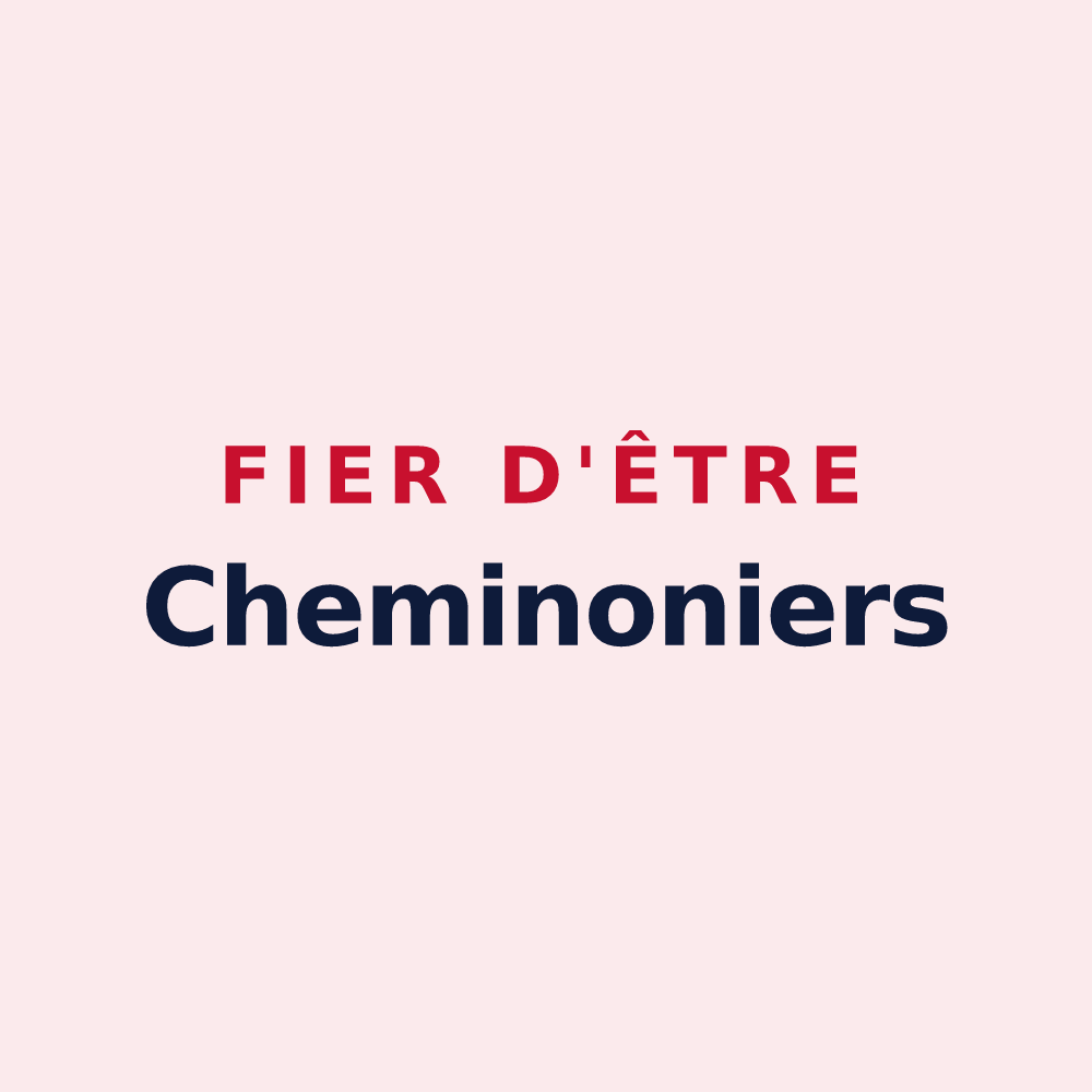 Magnet « Fier d'être Cheminoniers » — design pour Cheminon