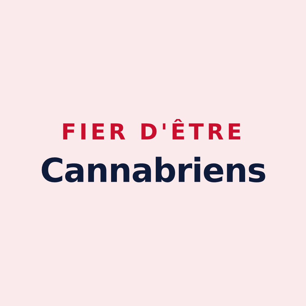 Magnet « Fier d'être Cannabriens » — design pour Chennevières-lès-Louvres