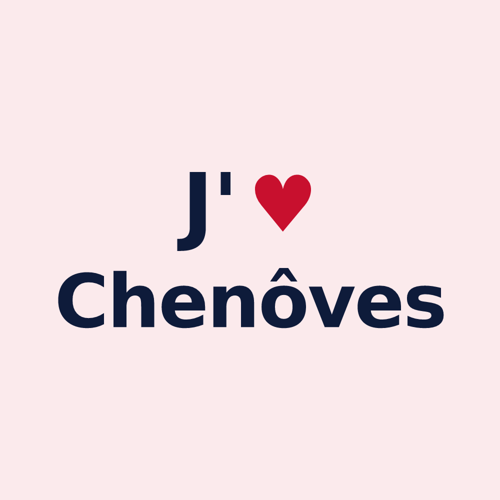 Magnet personnalisé Chenôves — design J'aime Chenôves