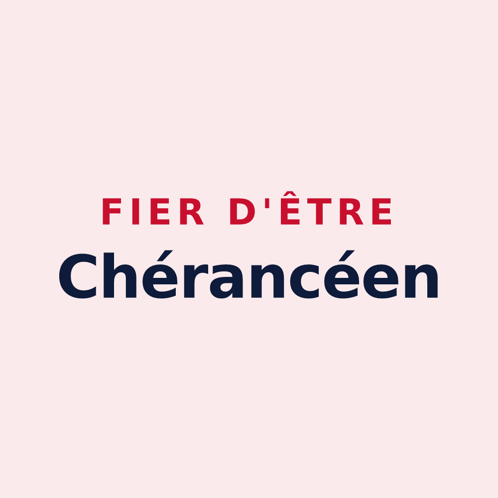 Magnet « Fier d'être Chérancéen » — design pour Chérancé