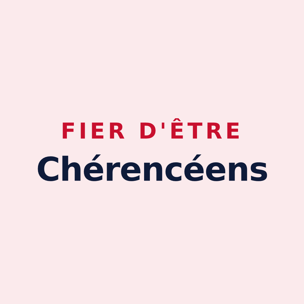 Magnet « Fier d'être Chérencéens » — design pour Chérencé-le-Héron