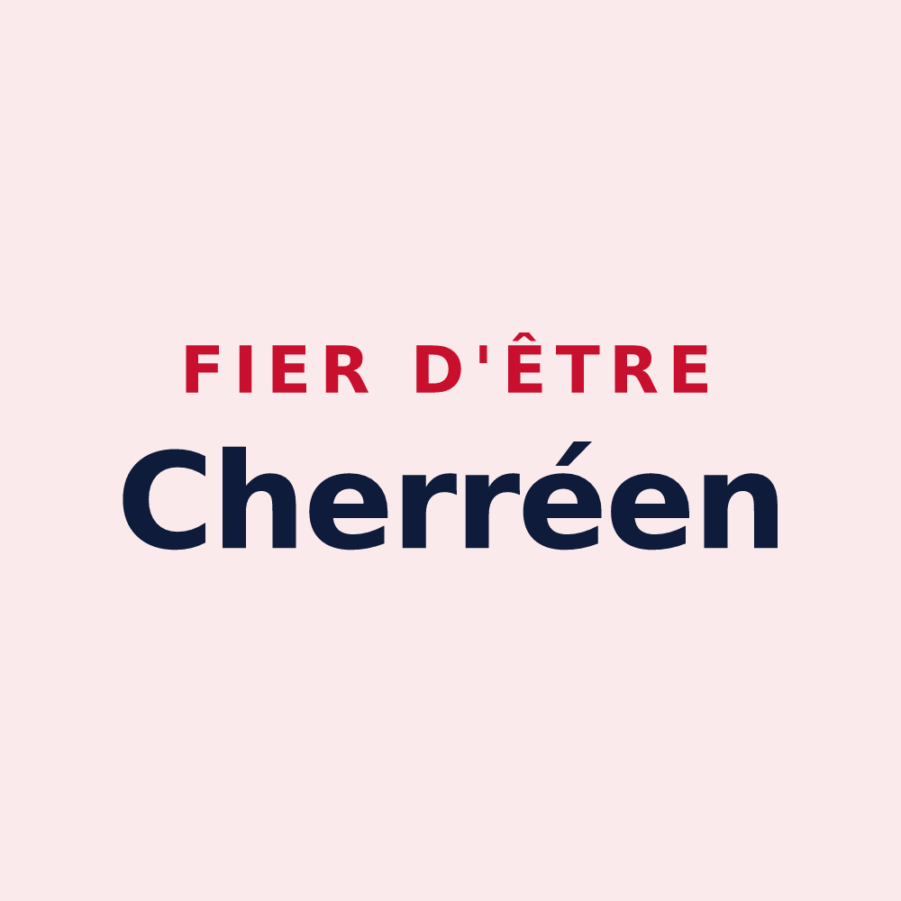 Magnet « Fier d'être Cherréen » — design pour Cherré-Au