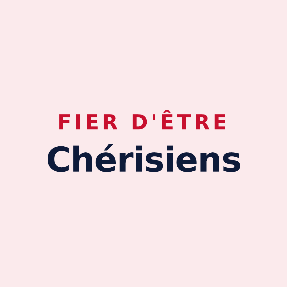 Magnet « Fier d'être Chérisiens » — design pour Chéry-lès-Pouilly