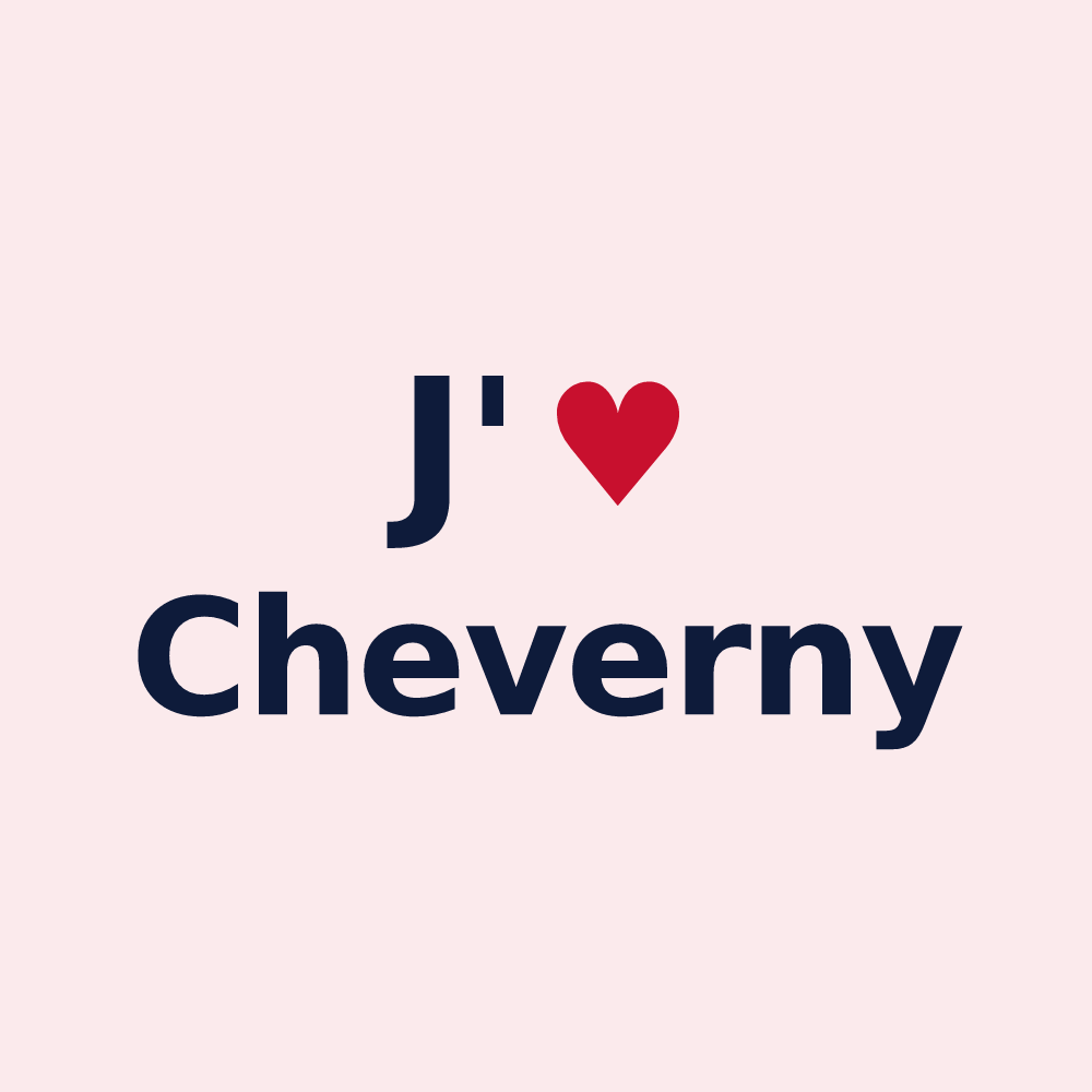 Magnet personnalisé Cheverny — design J'aime Cheverny