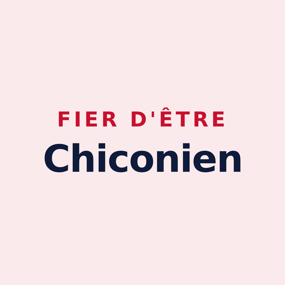 Magnet « Fier d'être Chiconien » — design pour Chiconi