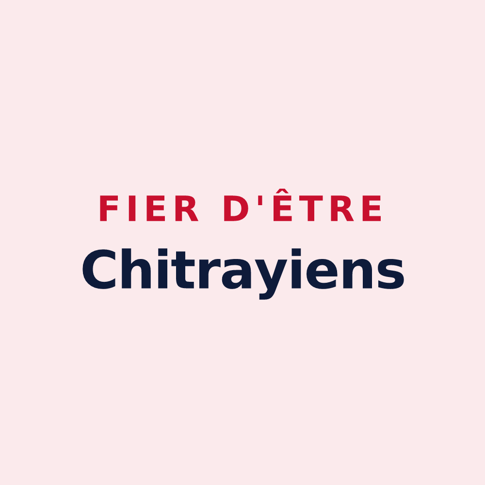 Magnet « Fier d'être Chitrayiens » — design pour Chitray