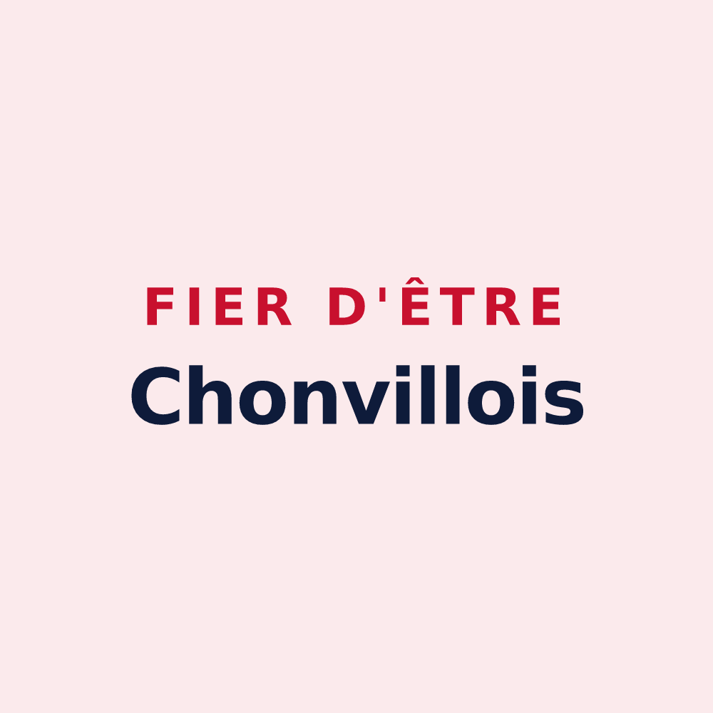 Magnet « Fier d'être Chonvillois » — design pour Chonville-Malaumont