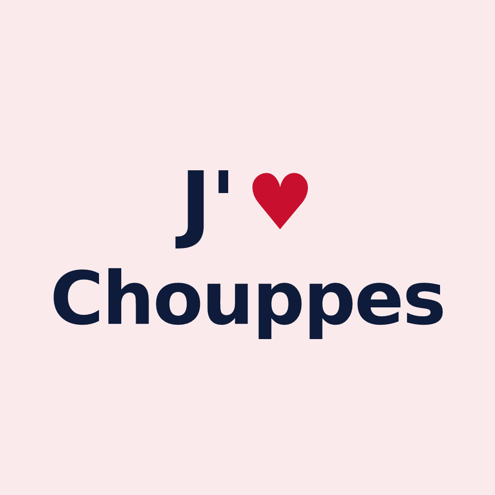 Magnet personnalisé Chouppes — design J'aime Chouppes