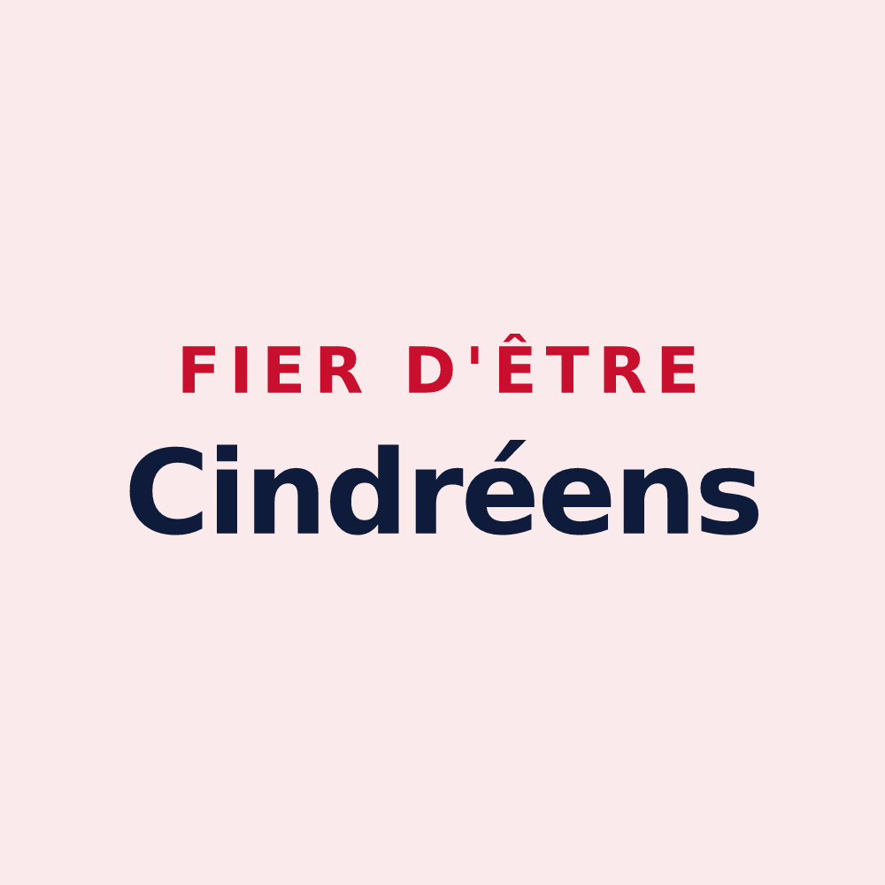 Magnet « Fier d'être Cindréens » — design pour Cindré