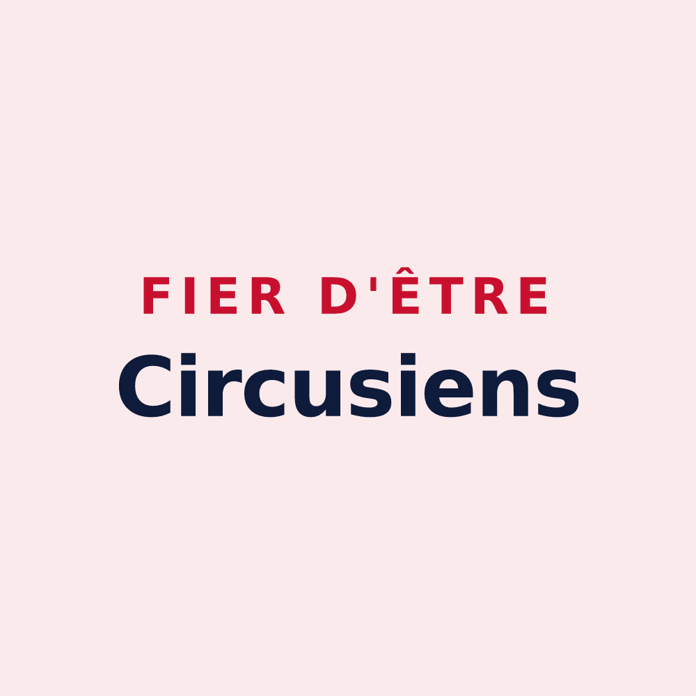 Magnet « Fier d'être Circusiens » — design pour Circourt-sur-Mouzon