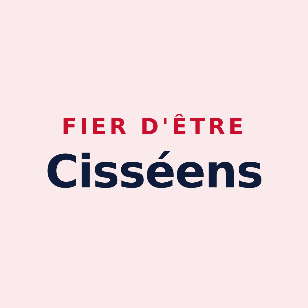 Magnet « Fier d'être Cisséens » — design pour Cissé