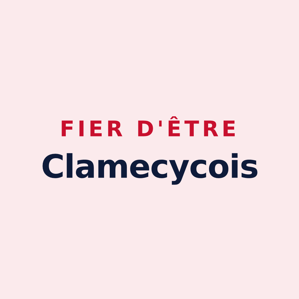 Magnet « Fier d'être Clamecycois » — design pour Clamecy