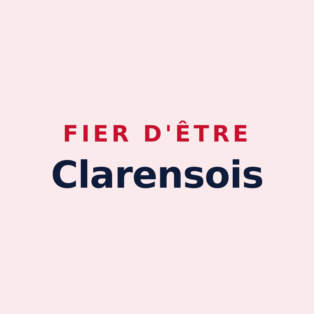Magnet « Fier d'être Clarensois » — design pour Clarens