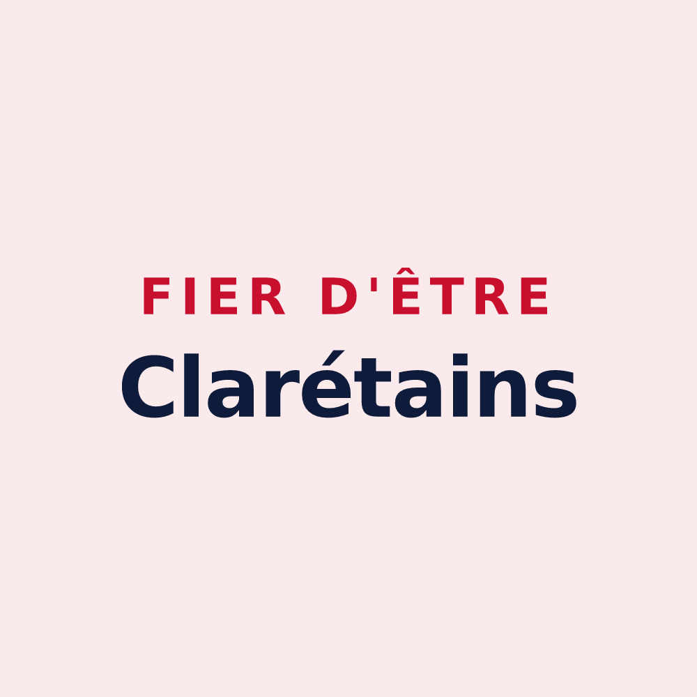 Magnet « Fier d'être Clarétains » — design pour Claret