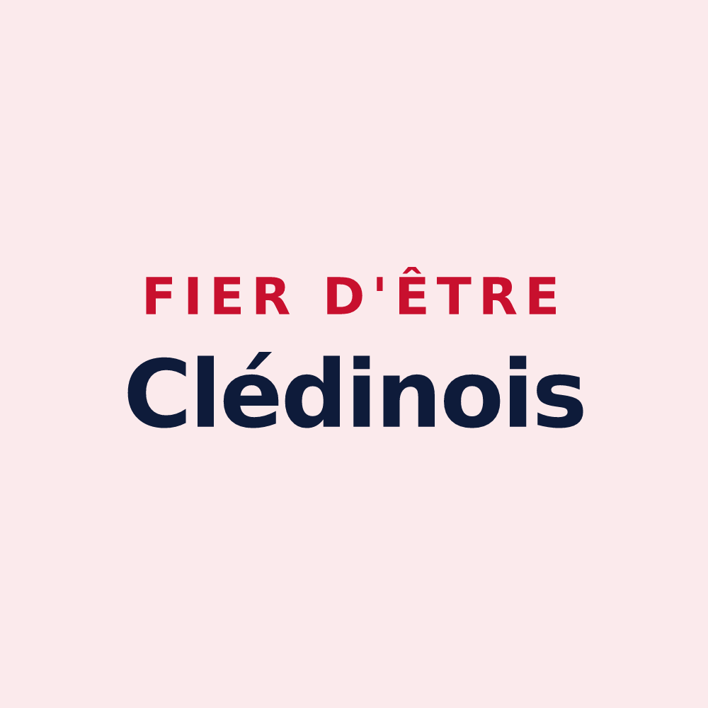 Magnet « Fier d'être Clédinois » — design pour Cléden-Cap-Sizun