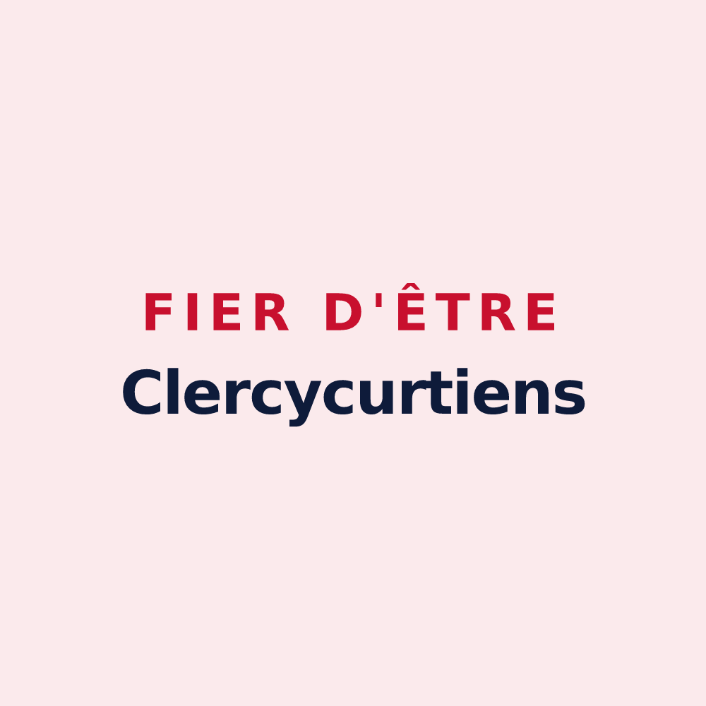 Magnet « Fier d'être Clercycurtiens » — design pour Clérey-la-Côte