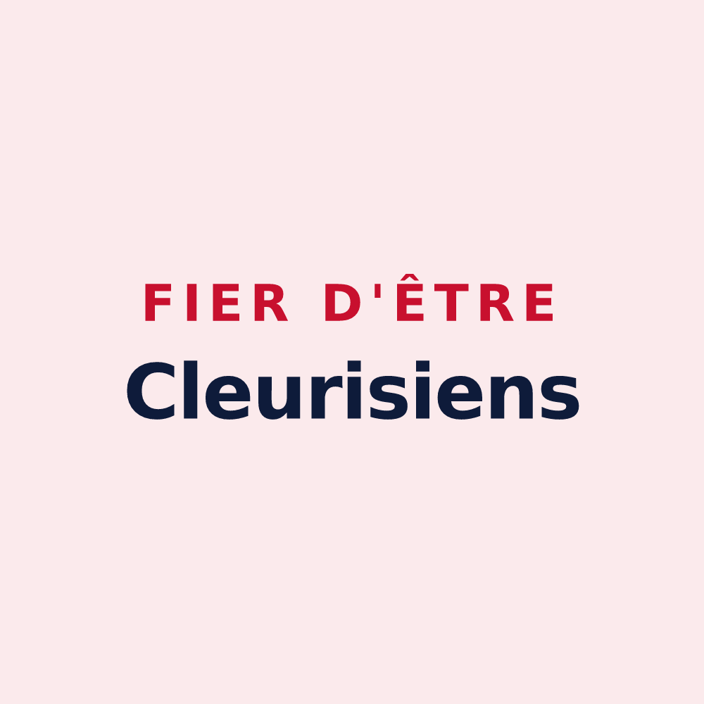 Magnet « Fier d'être Cleurisiens » — design pour Cleurie