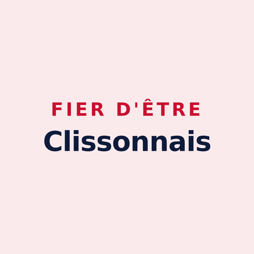 Magnet « Fier d'être Clissonnais » — design pour Clisson