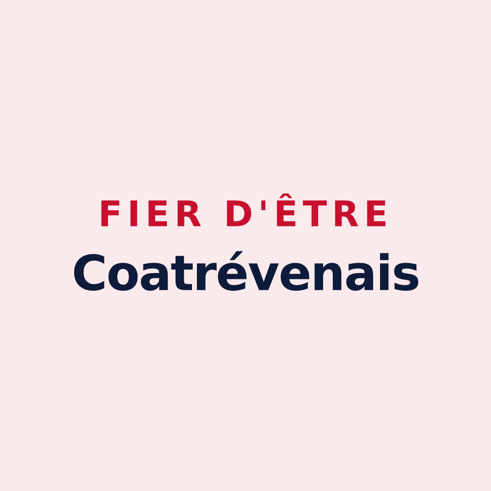 Magnet « Fier d'être Coatrévenais » — design pour Coatréven