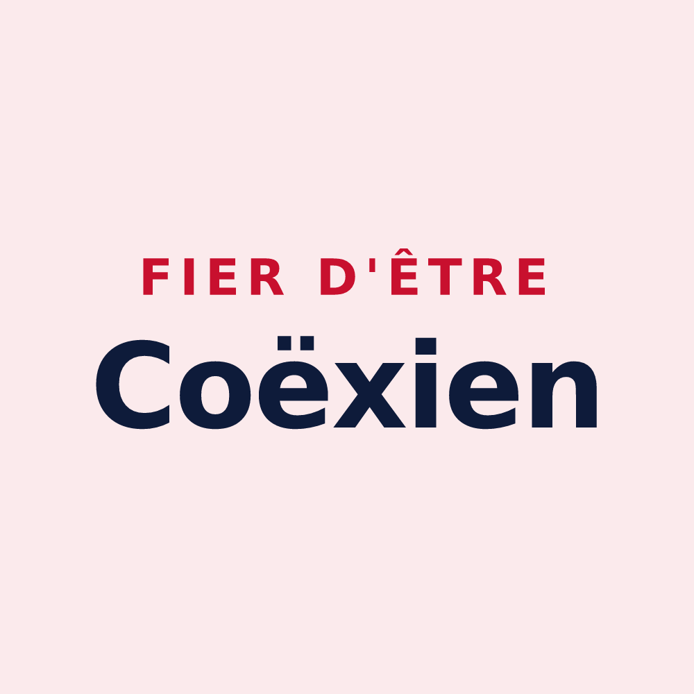 Magnet « Fier d'être Coëxien » — design pour Coëx