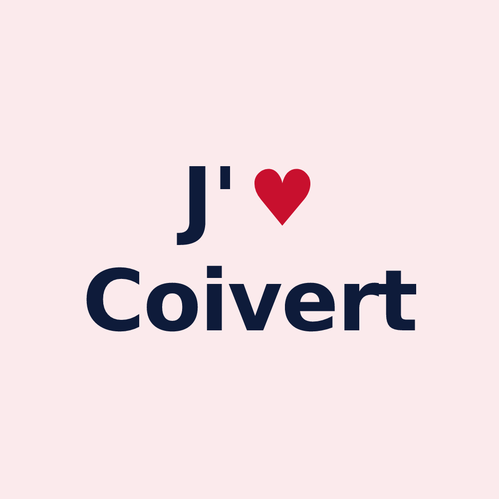 Magnet personnalisé Coivert — design J'aime Coivert