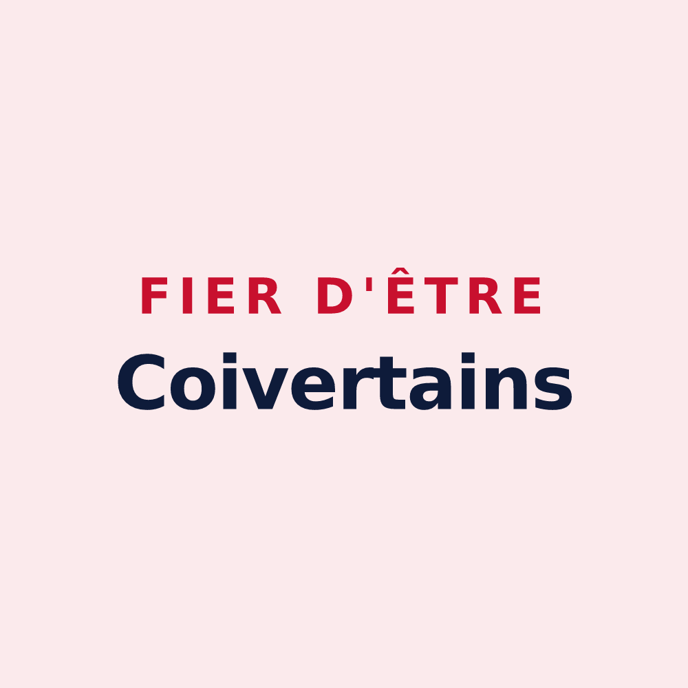 Magnet « Fier d'être Coivertains » — design pour Coivert