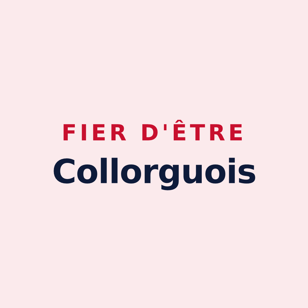 Magnet « Fier d'être Collorguois » — design pour Collorgues
