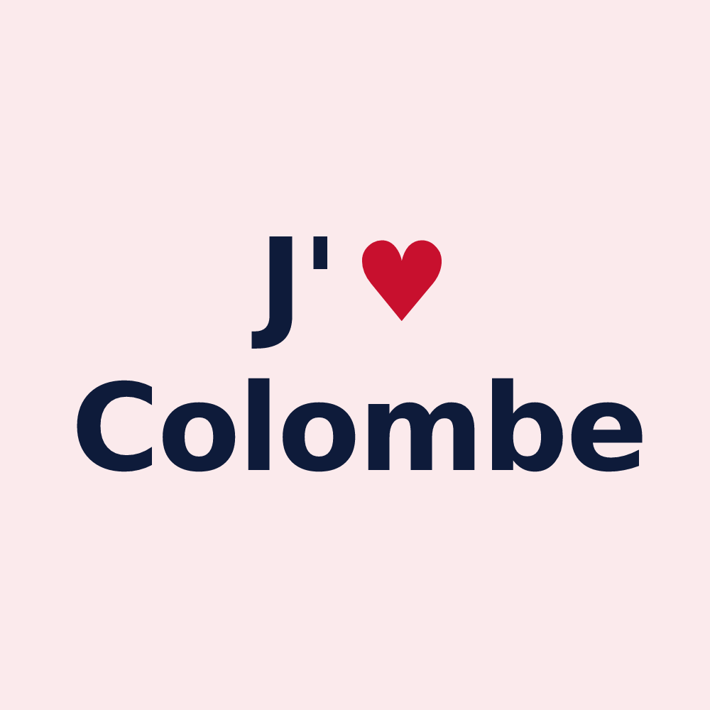 Magnet personnalisé Colombe — design J'aime Colombe
