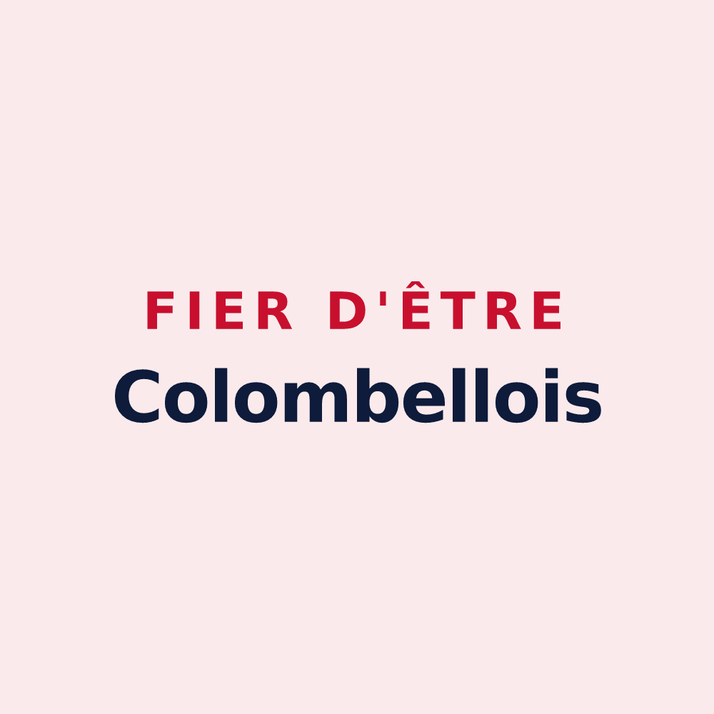 Magnet « Fier d'être Colombellois » — design pour Colombelles