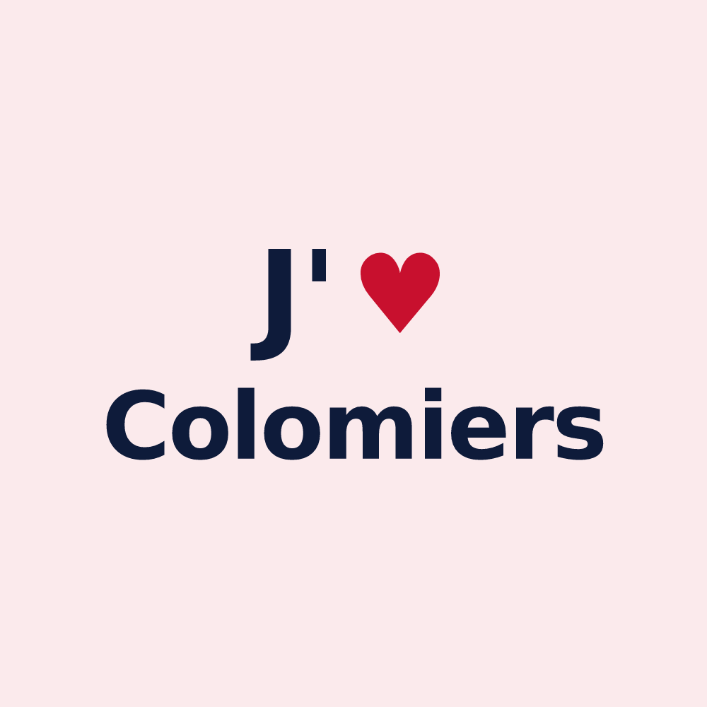 Magnet personnalisé Colomiers — design J'aime Colomiers