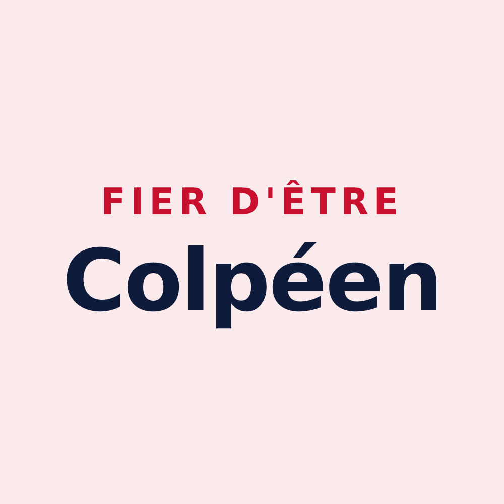Magnet « Fier d'être Colpéen » — design pour Colpo