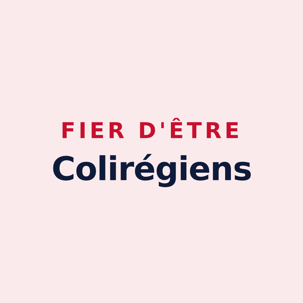 Magnet « Fier d'être Colirégiens » — design pour Colroy-la-Roche