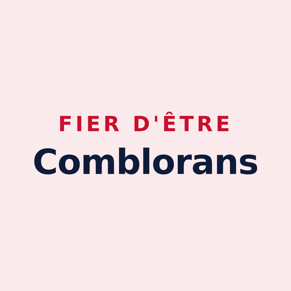 Magnet « Fier d'être Comblorans » — design pour Combloux