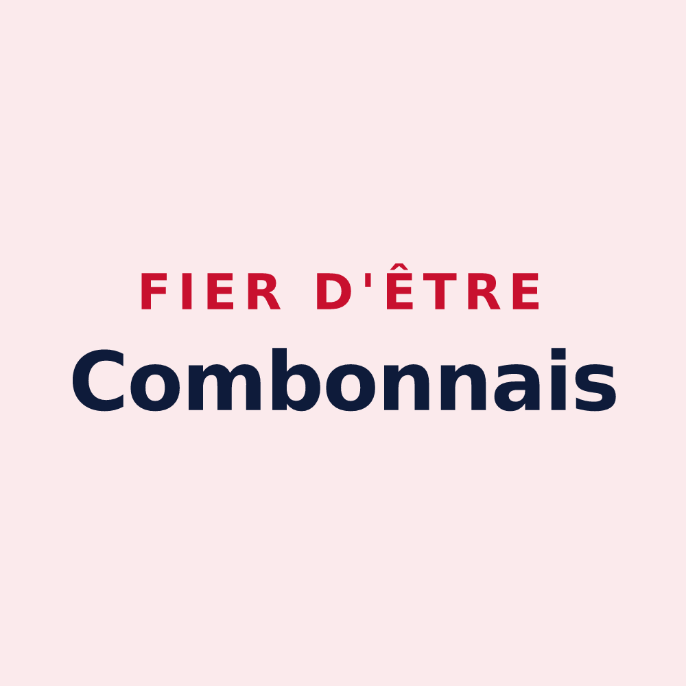 Magnet « Fier d'être Combonnais » — design pour Combon