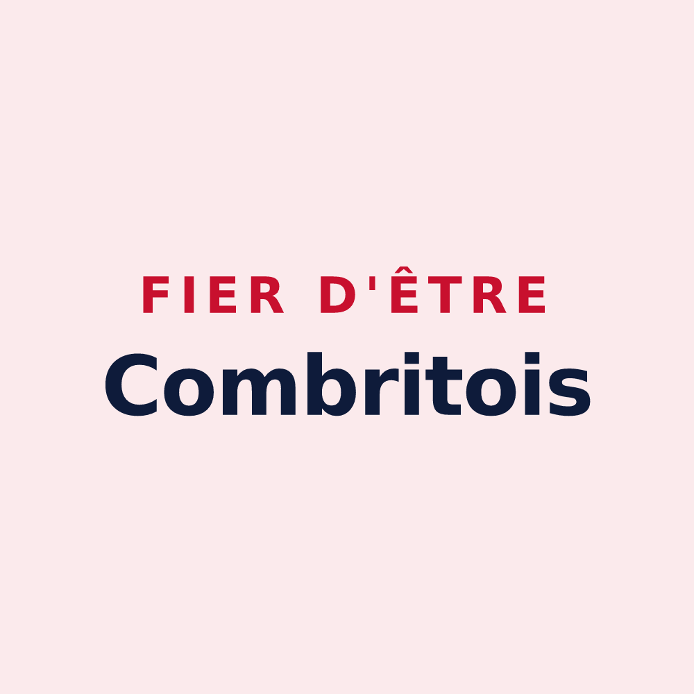 Magnet « Fier d'être Combritois » — design pour Combrit