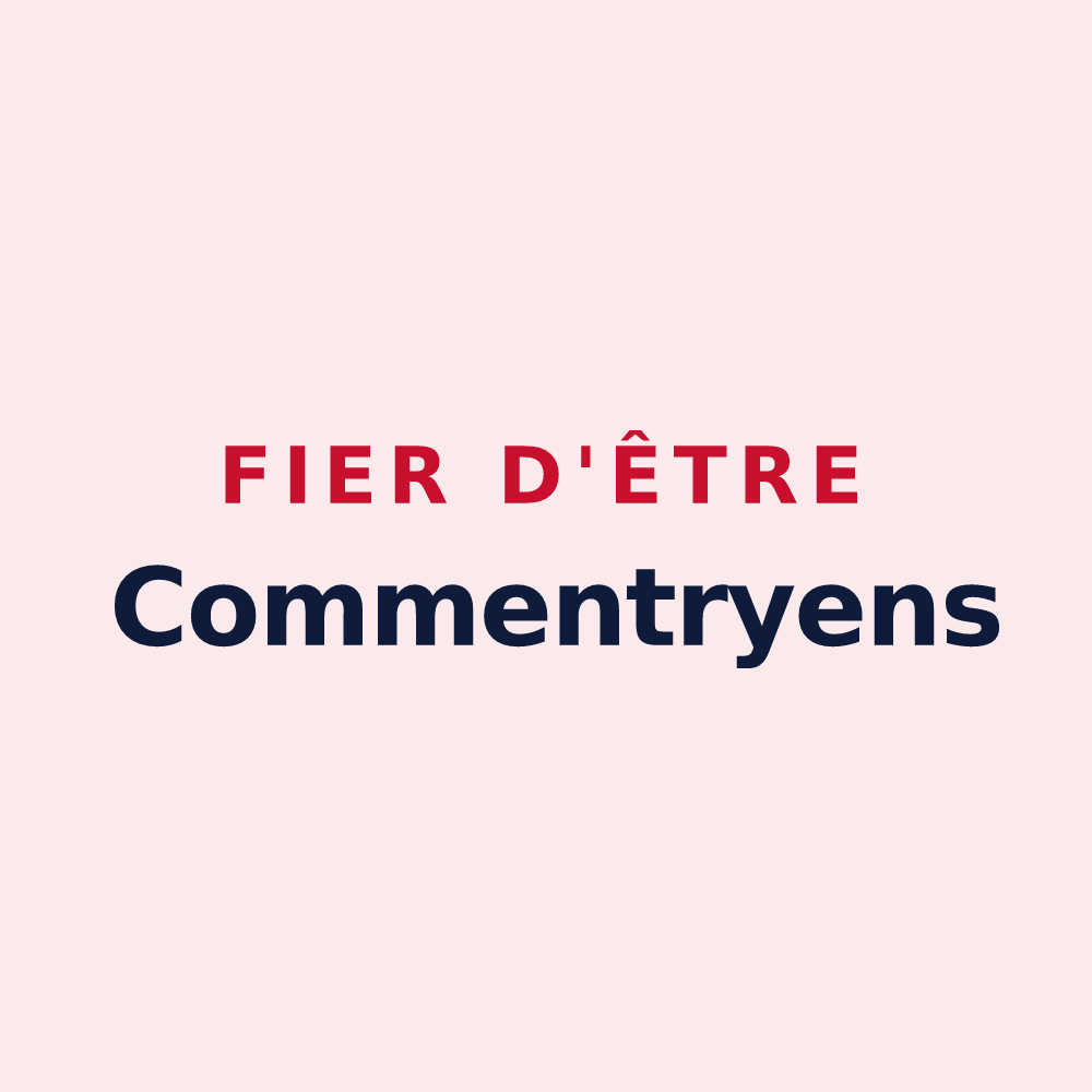 Magnet « Fier d'être Commentryens » — design pour Commentry