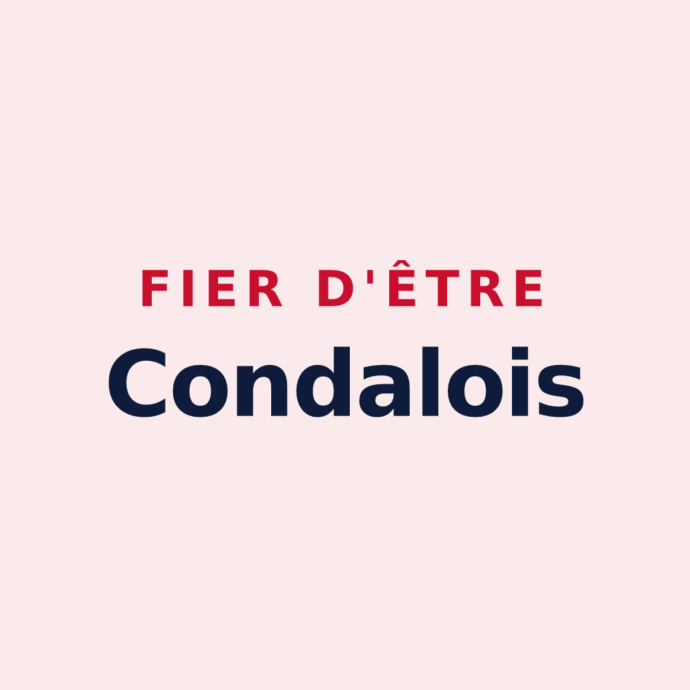 Magnet « Fier d'être Condalois » — design pour Condal