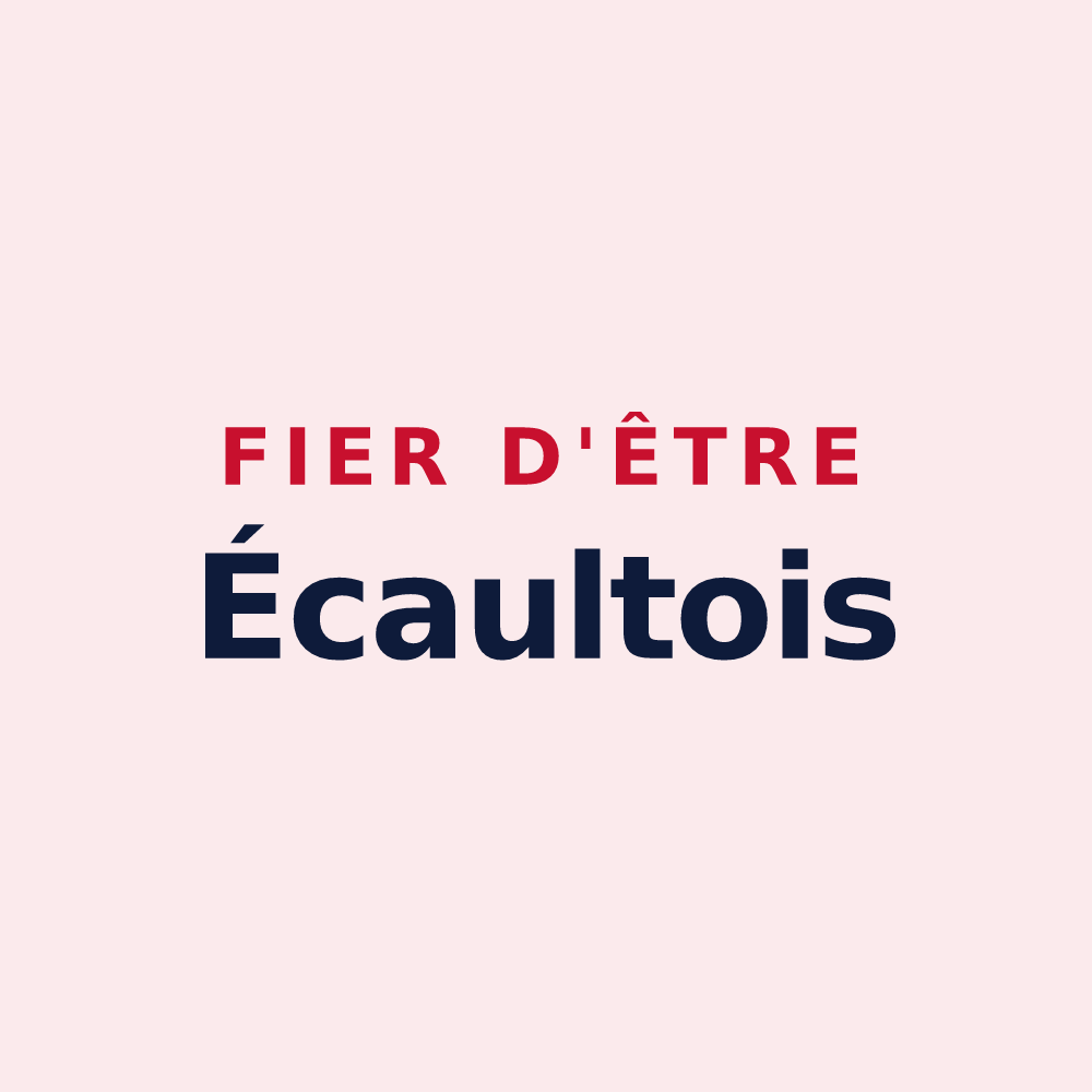 Magnet « Fier d'être Écaultois » — design pour Condette