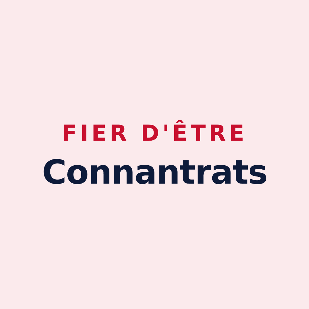 Magnet « Fier d'être Connantrats » — design pour Connantre