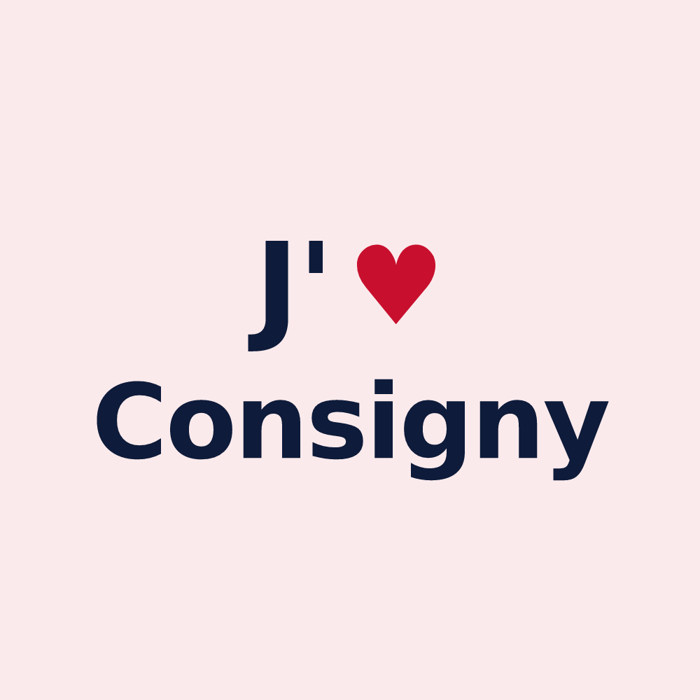 Magnet personnalisé Consigny — design J'aime Consigny