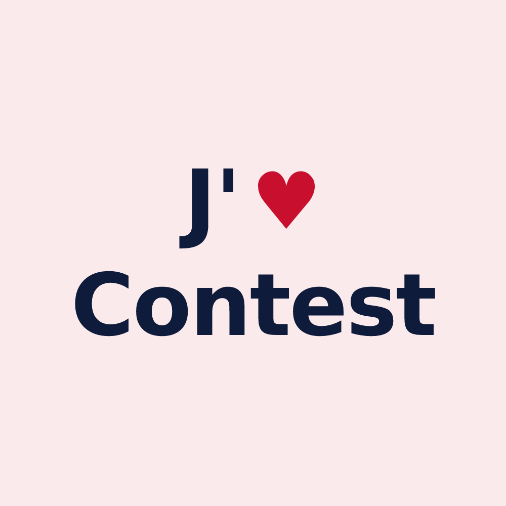 Magnet personnalisé Contest — design J'aime Contest