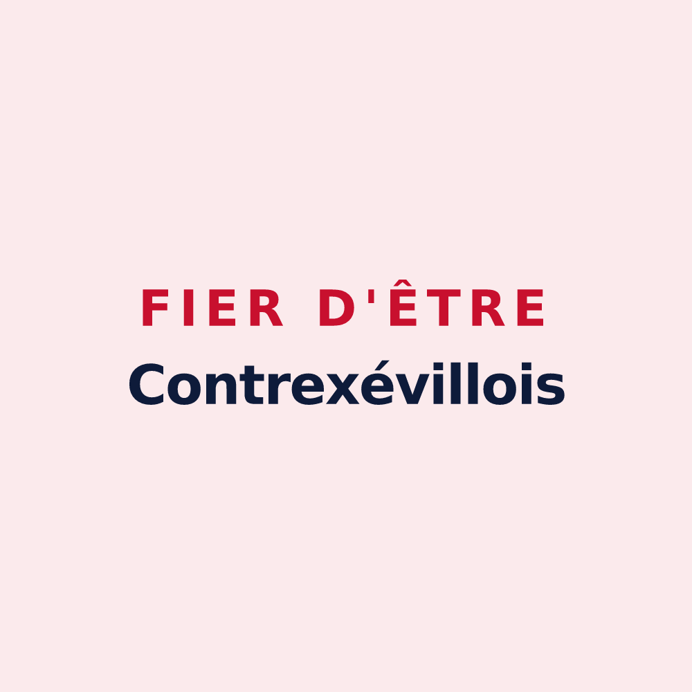 Magnet « Fier d'être Contrexévillois » — design pour Contrexéville
