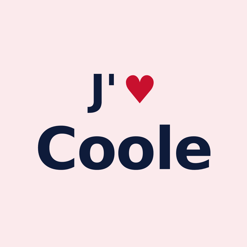 Magnet personnalisé Coole — design J'aime Coole
