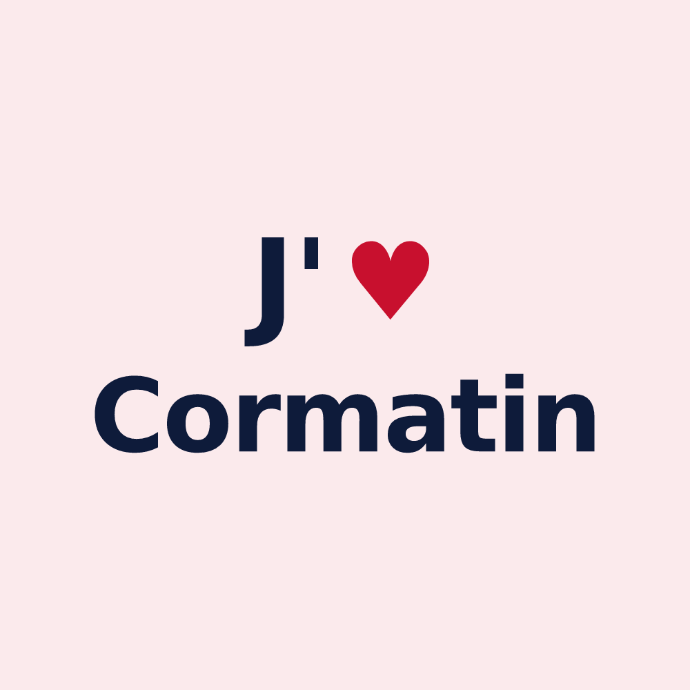 Magnet personnalisé Cormatin — design J'aime Cormatin