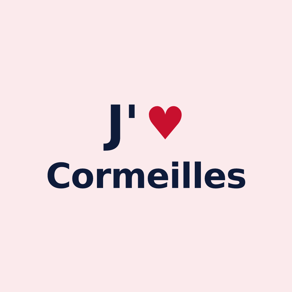 Magnet personnalisé Cormeilles — design J'aime Cormeilles