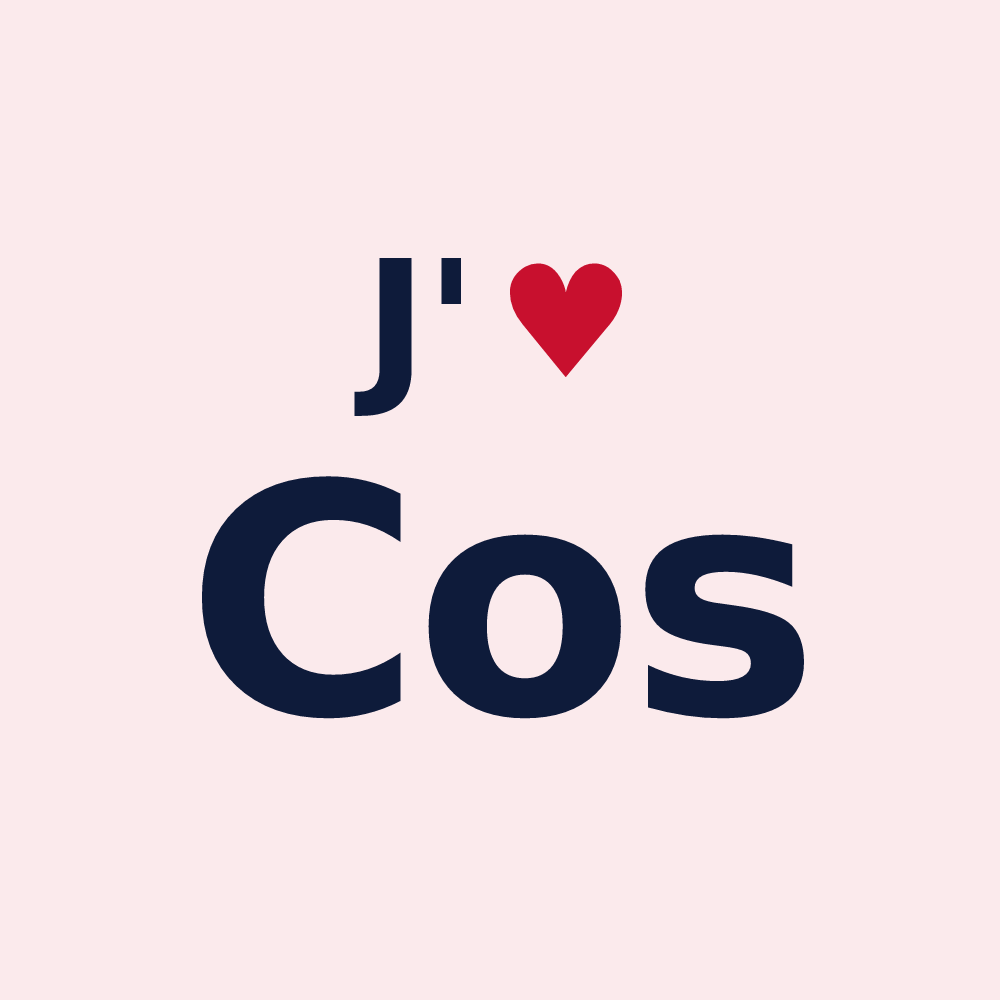 Magnet personnalisé Cos — design J'aime Cos