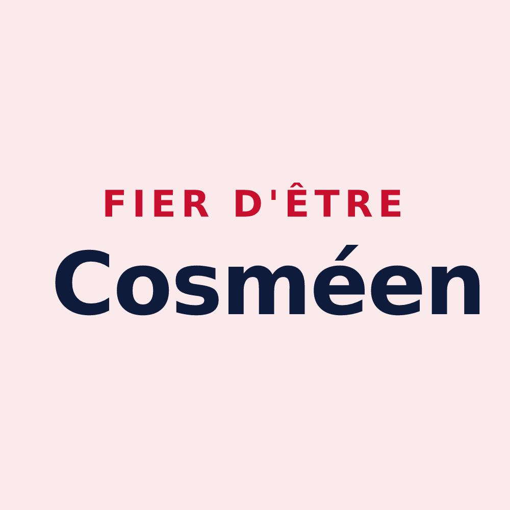 Magnet « Fier d'être Cosméen » — design pour Cosmes